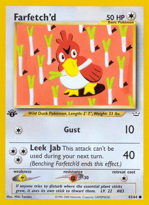 Farfetch'd — Neo Revelation #43