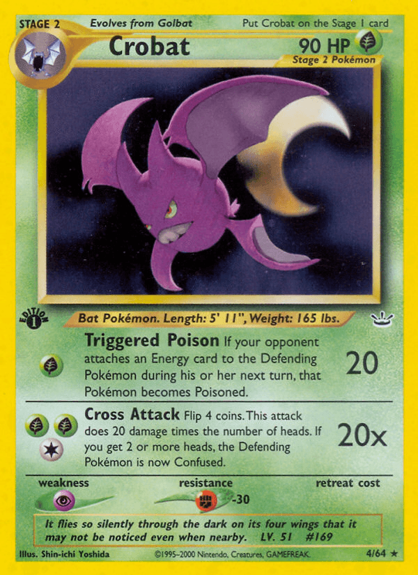 Crobat — Neo Revelation #4