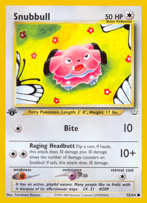 Snubbull — Neo Revelation #55