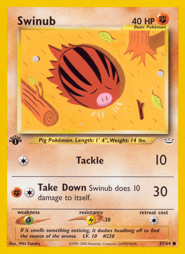 Swinub — Neo Revelation #57