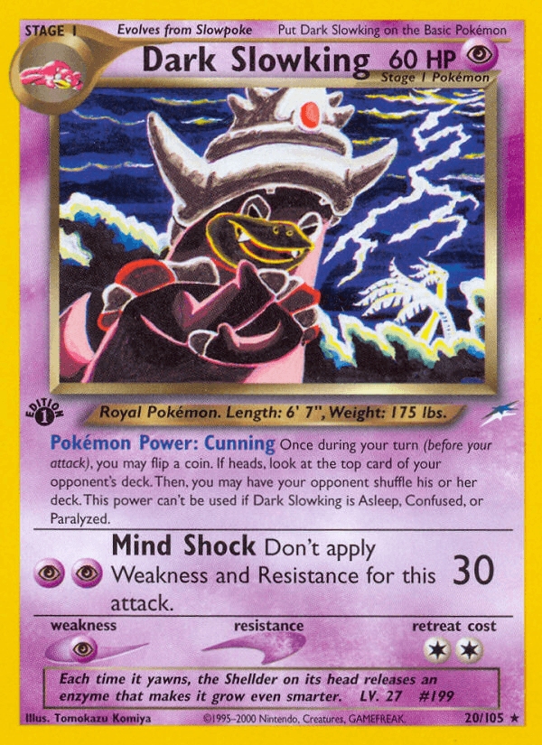 Dark Slowking — Neo Destiny #20