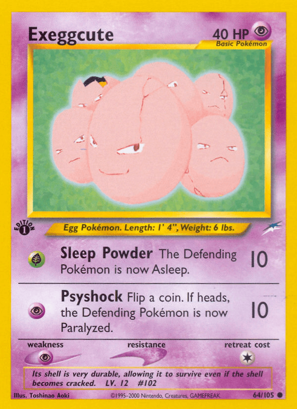 Exeggcute — Neo Destiny #64