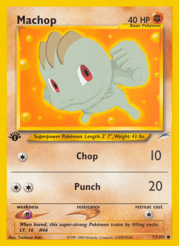 Machop — Neo Destiny #73