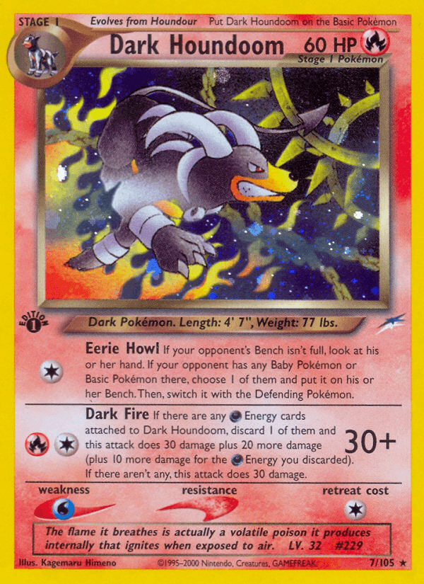 Dark Houndoom — Neo Destiny #7