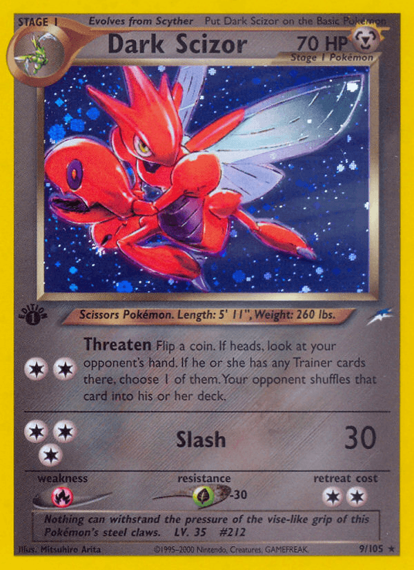 Dark Scizor — Neo Destiny #9