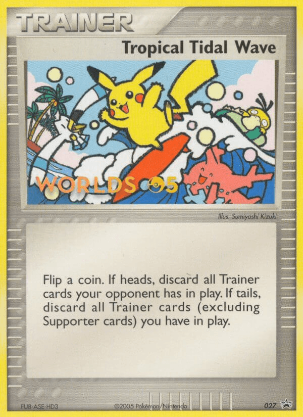 Tropical Tidal Wave — Nintendo Black Star Promos #27