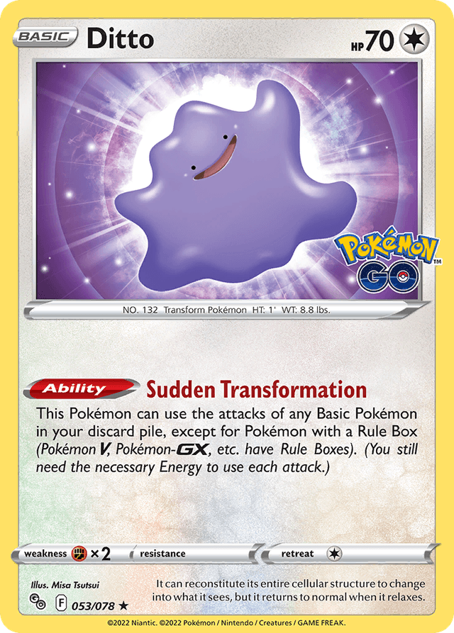 Ditto — Pokémon GO #53