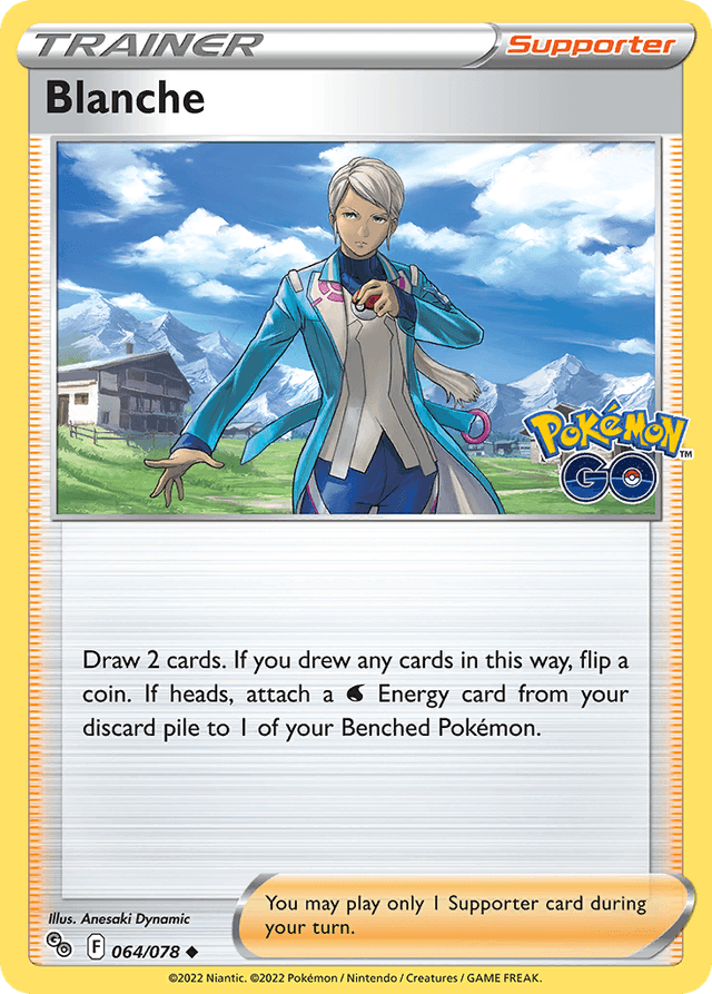 Blanche — Pokémon GO #64