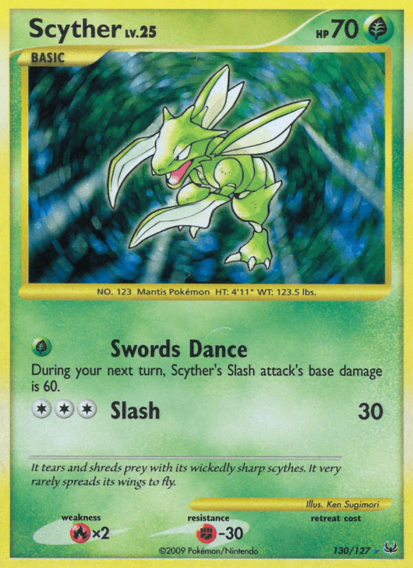 Scyther — Platinum #130