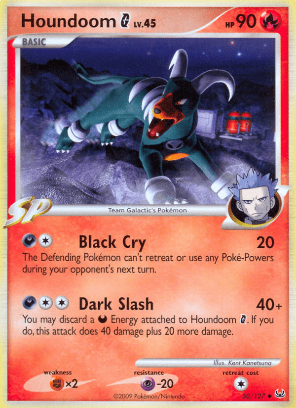 Houndoom G — Platinum #50