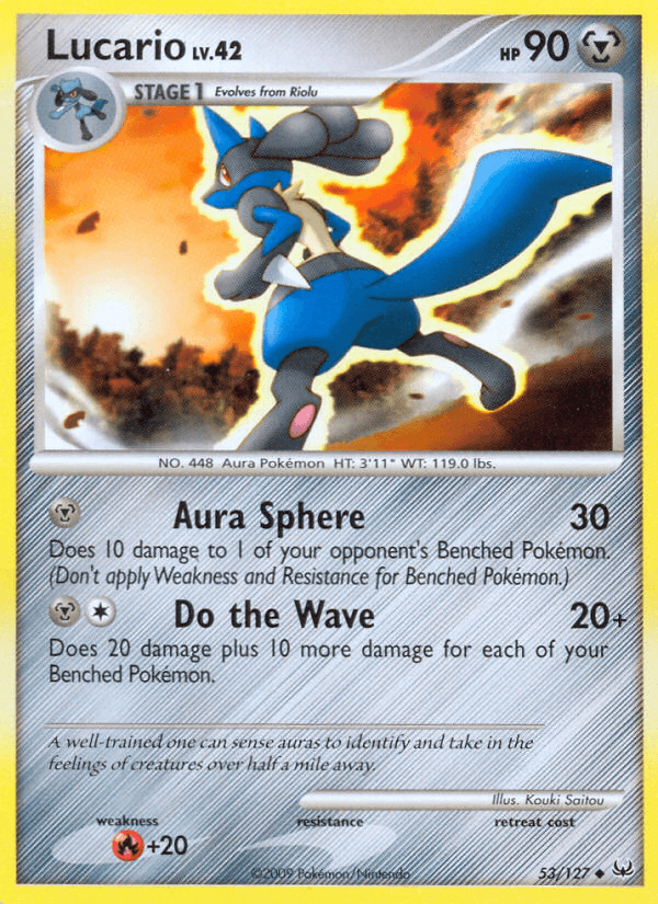 Lucario — Platinum #53