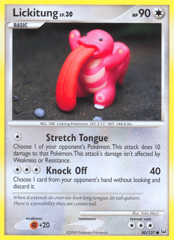 Lickitung — Platinum #80