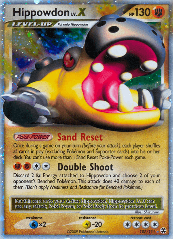 Hippowdon LV.X — Rising Rivals #107