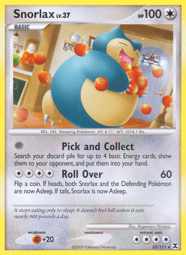 Snorlax — Rising Rivals #33