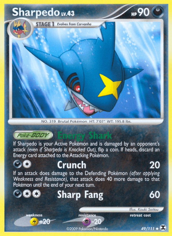 Sharpedo — Rising Rivals #49