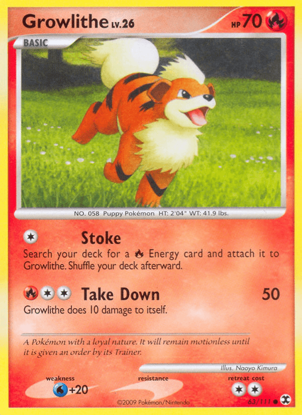 Growlithe — Rising Rivals #63