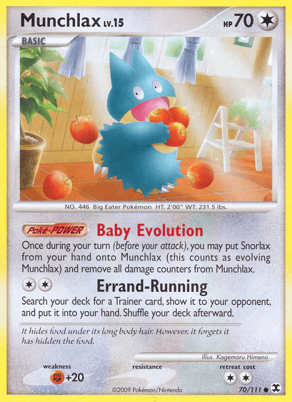 Munchlax — Rising Rivals #70