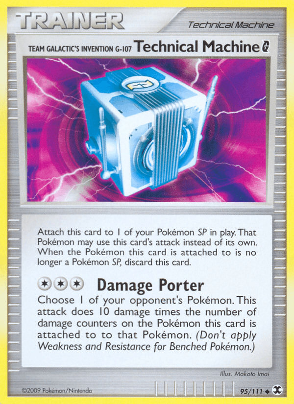 Team Galactic's Invention G-107 Technical Machine G — Rising Rivals #95