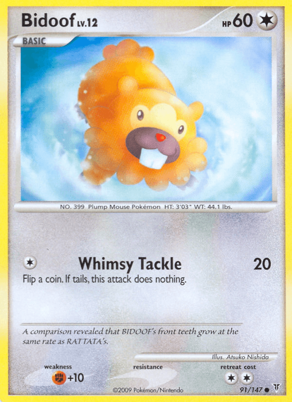 Bidoof — Supreme Victors #91