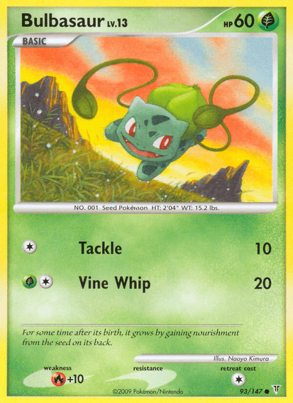 Bulbasaur — Supreme Victors #93