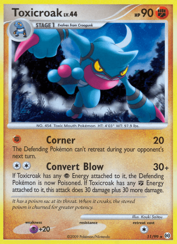 Toxicroak — Arceus #11