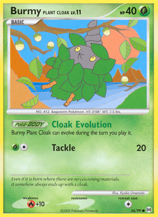 Burmy Plant Cloak — Arceus #56