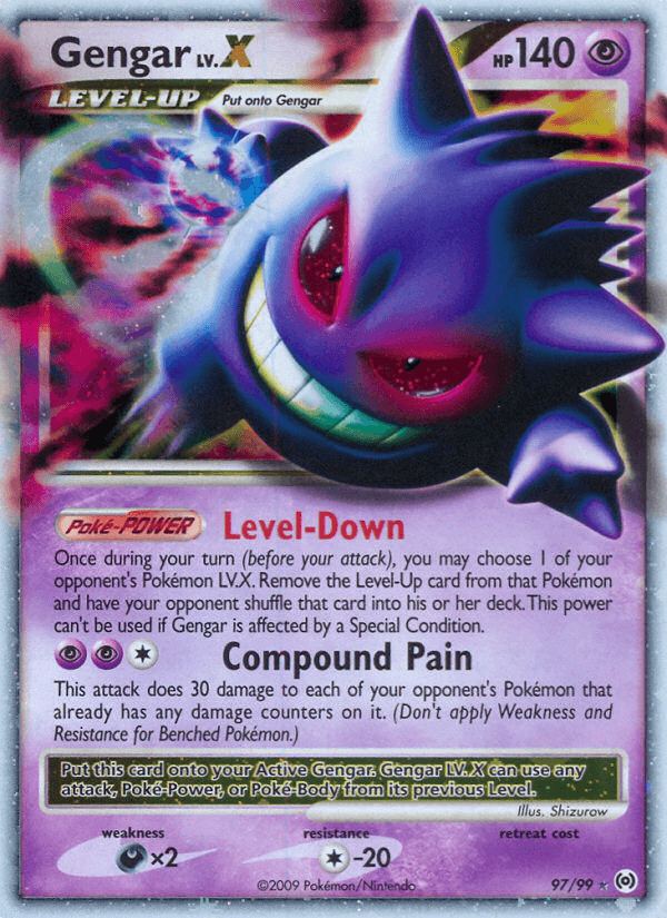 Gengar LV.X — Arceus #97