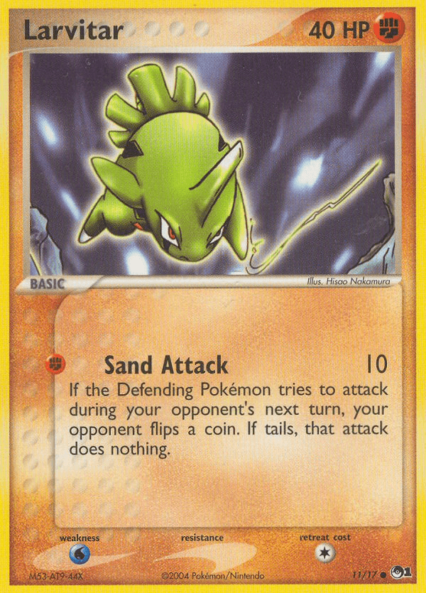 Larvitar — POP Series 1 #11