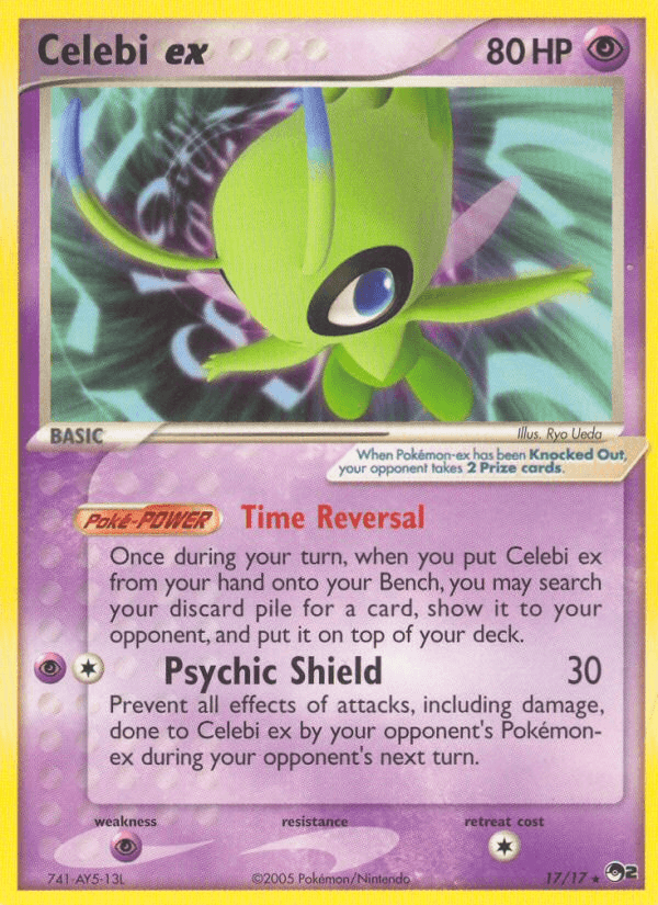 Celebi ex — POP Series 2 #17