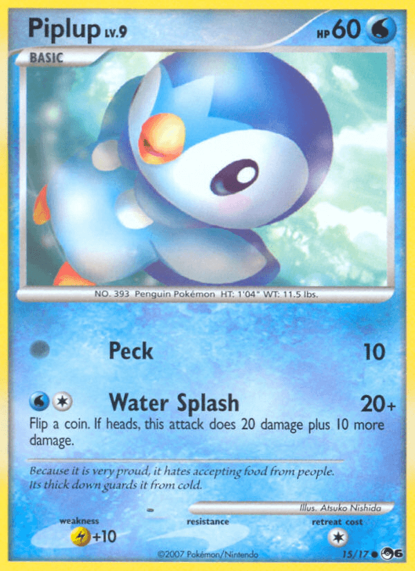 Piplup — POP Series 6 #15
