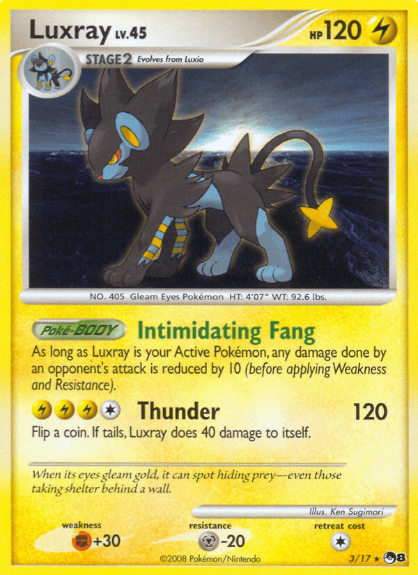 Luxray — POP Series 8 #3