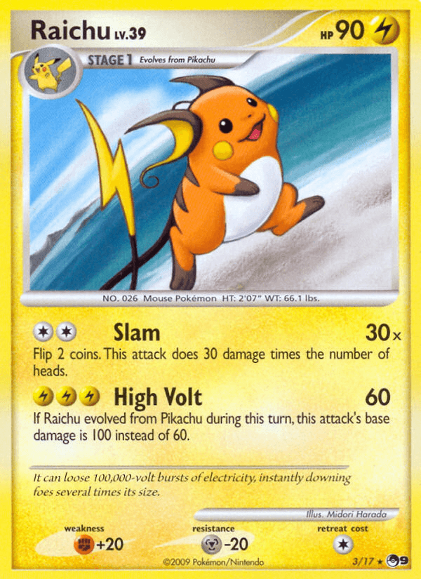 Raichu — POP Series 9 #3