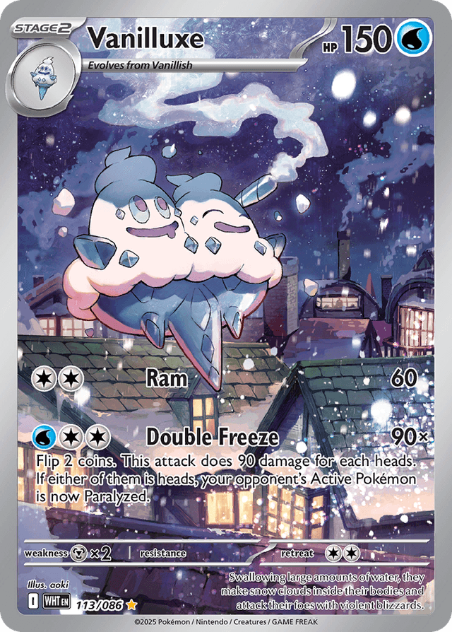 Vanilluxe — White Flare #113