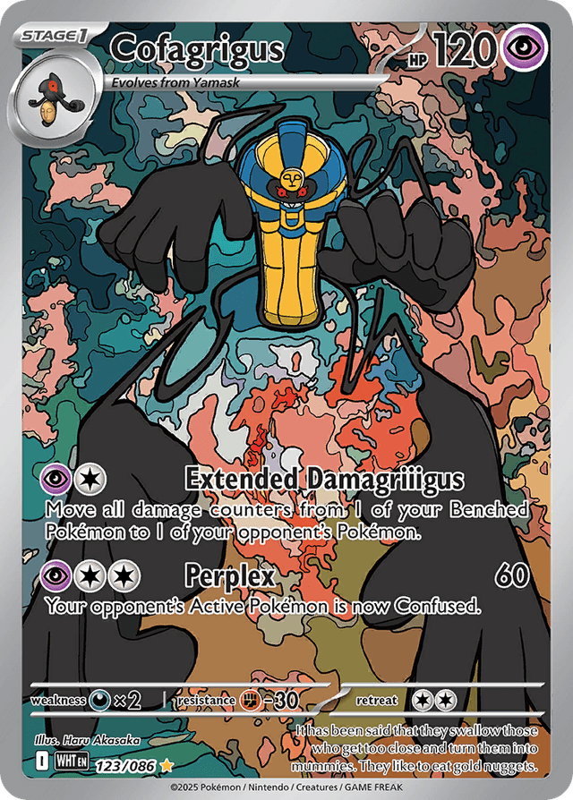 Cofagrigus — White Flare #123