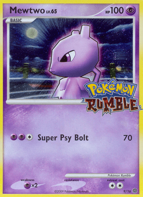 Mewtwo — Pokémon Rumble #9