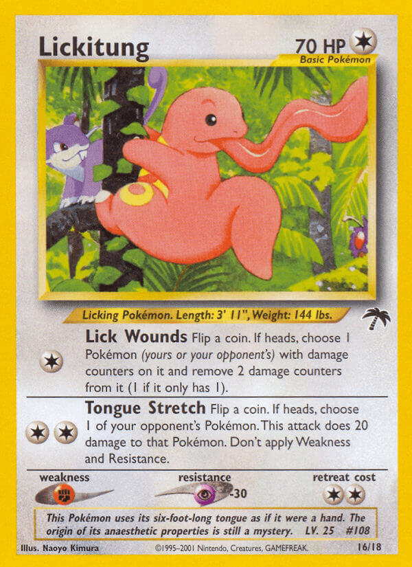 Lickitung — Southern Islands #16