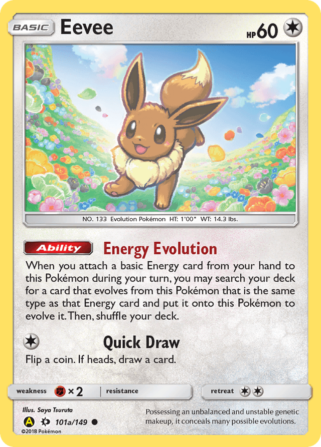Eevee — Sun & Moon #101a