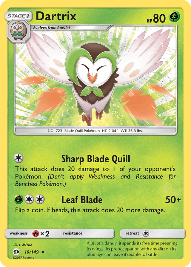 Dartrix — Sun & Moon #10