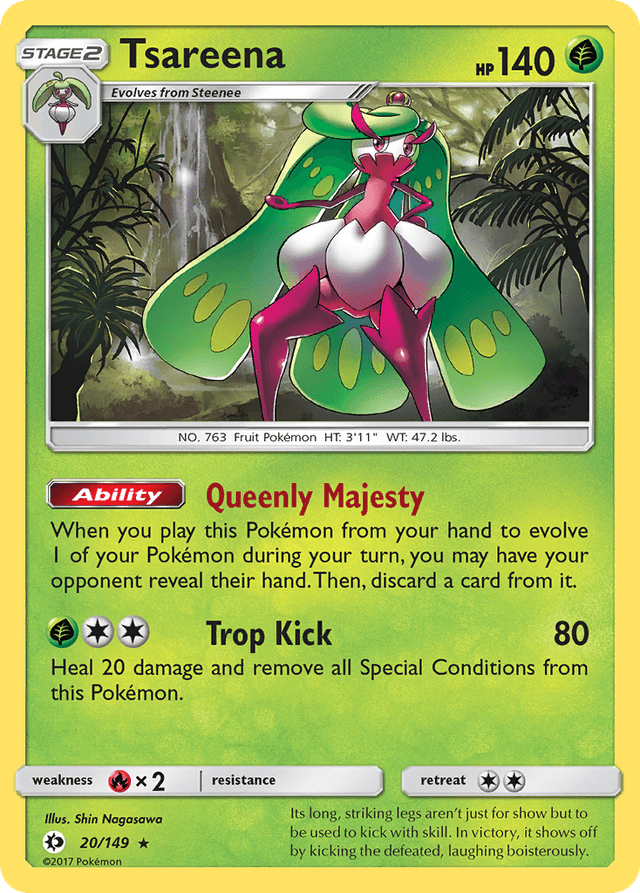 Tsareena — Sun & Moon #20