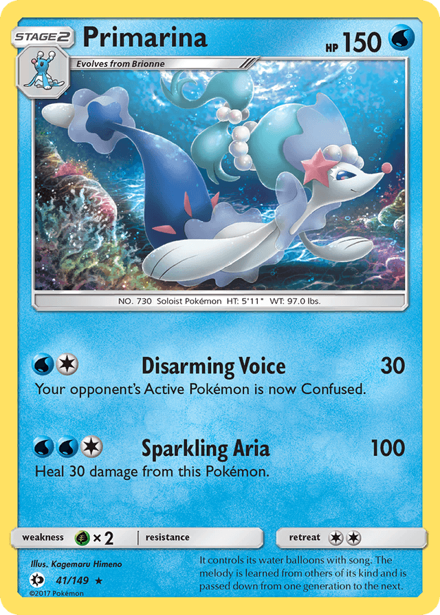 Primarina — Sun & Moon #41
