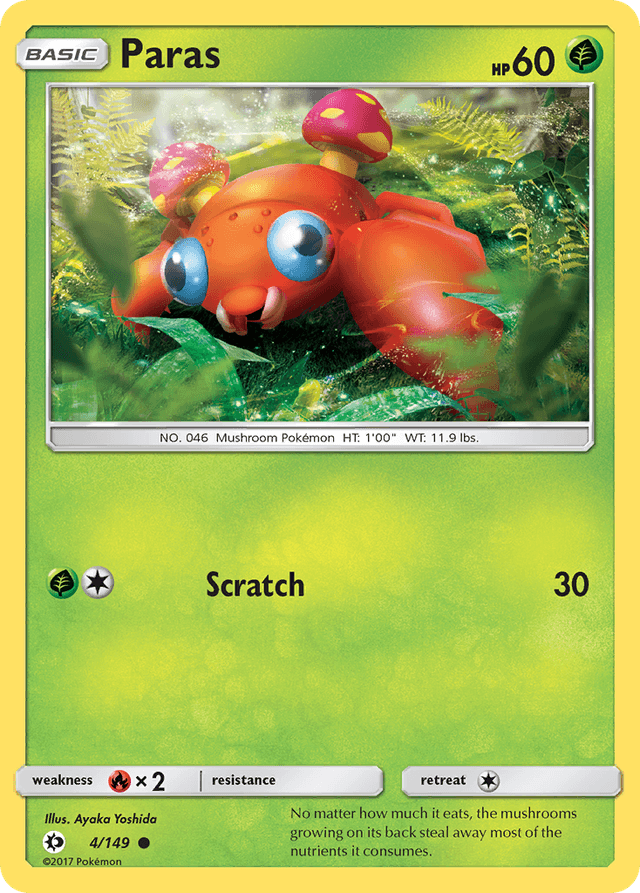 Paras — Sun & Moon #4