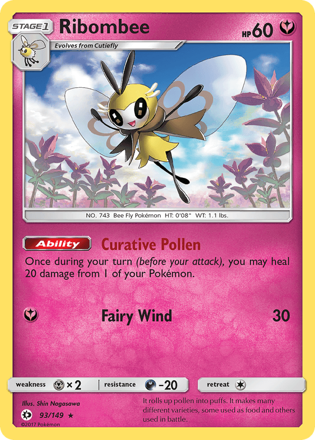 Ribombee — Sun & Moon #93