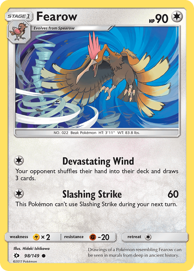 Fearow — Sun & Moon #98
