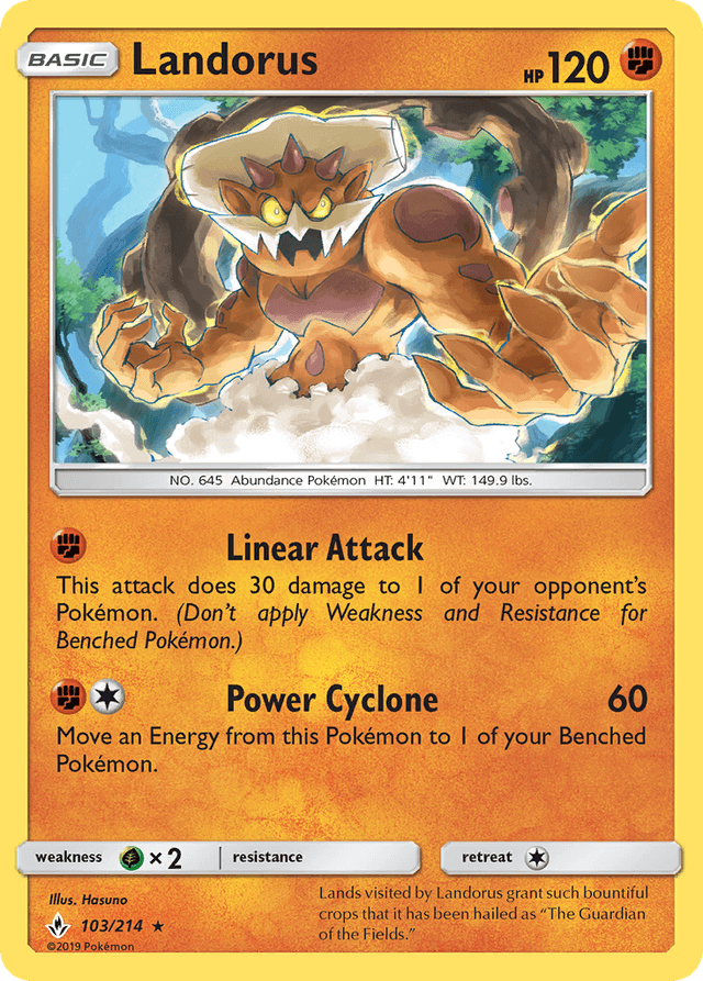 Landorus — Unbroken Bonds #103