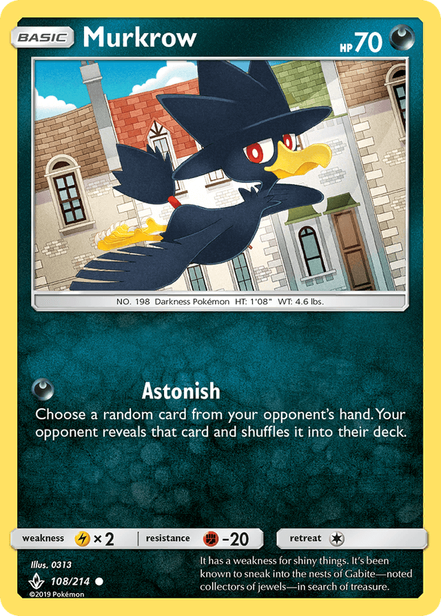 Murkrow — Unbroken Bonds #108
