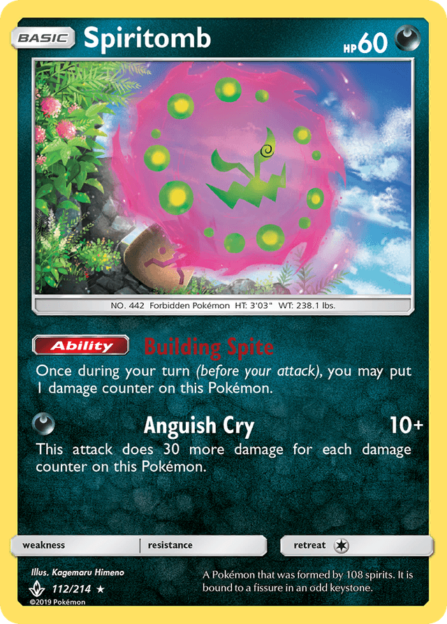Spiritomb — Unbroken Bonds #112