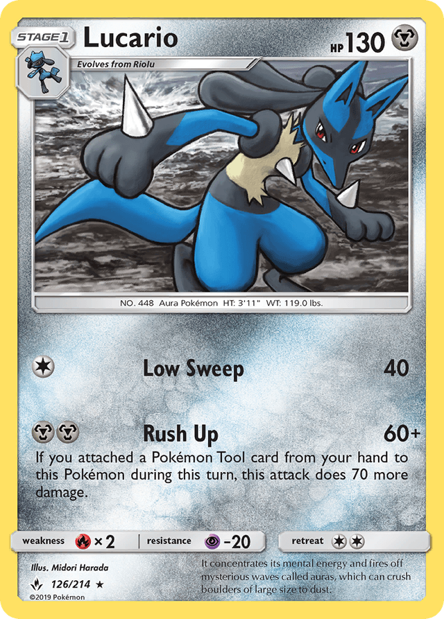 Lucario — Unbroken Bonds #126