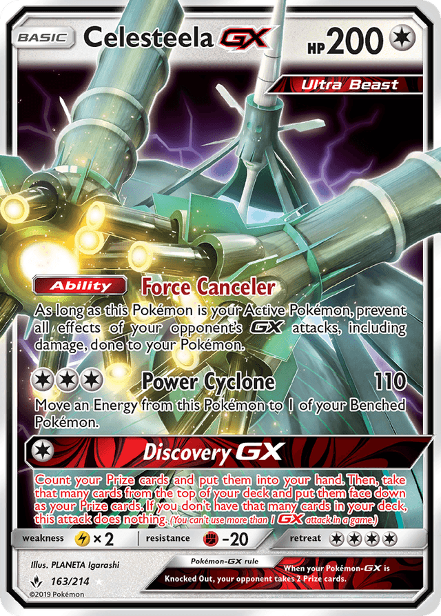 Celesteela-GX — Unbroken Bonds #163