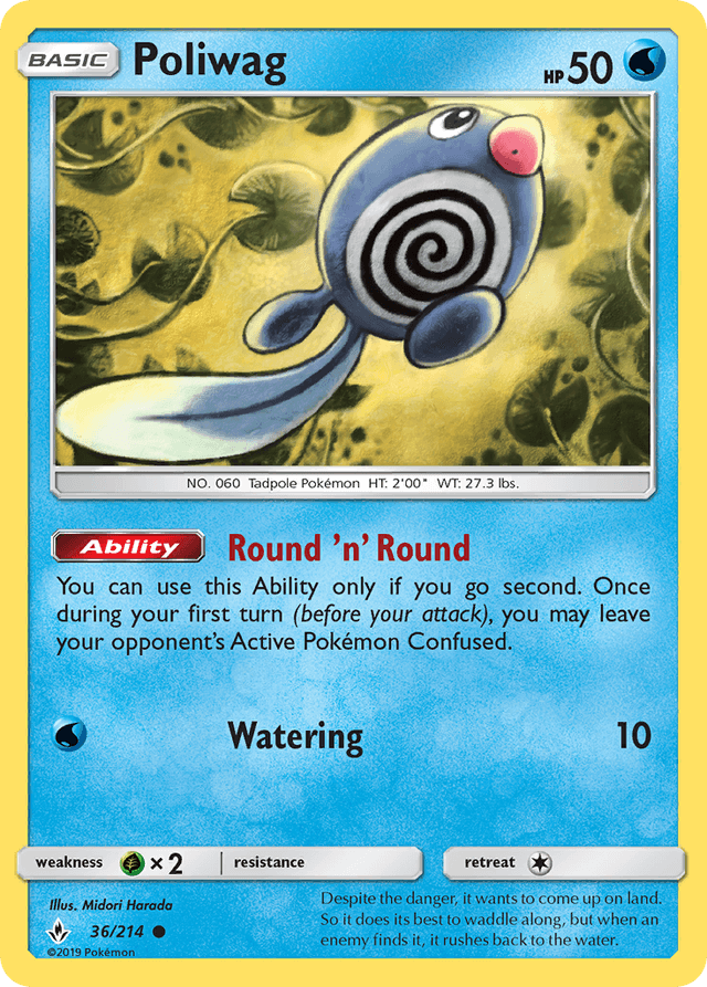 Poliwag — Unbroken Bonds #36