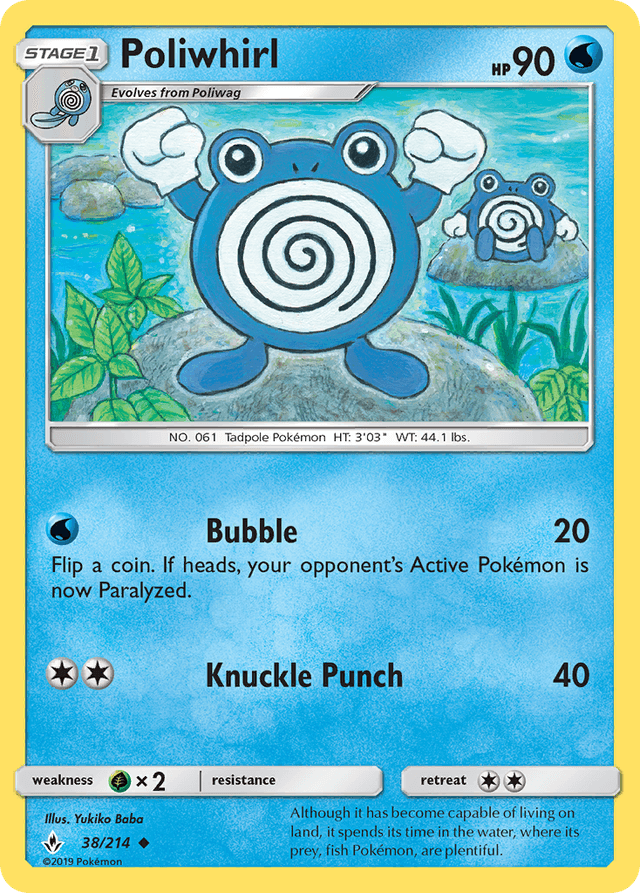 Poliwhirl — Unbroken Bonds #38